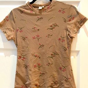 Sweet Pea Net Print T-Shirt